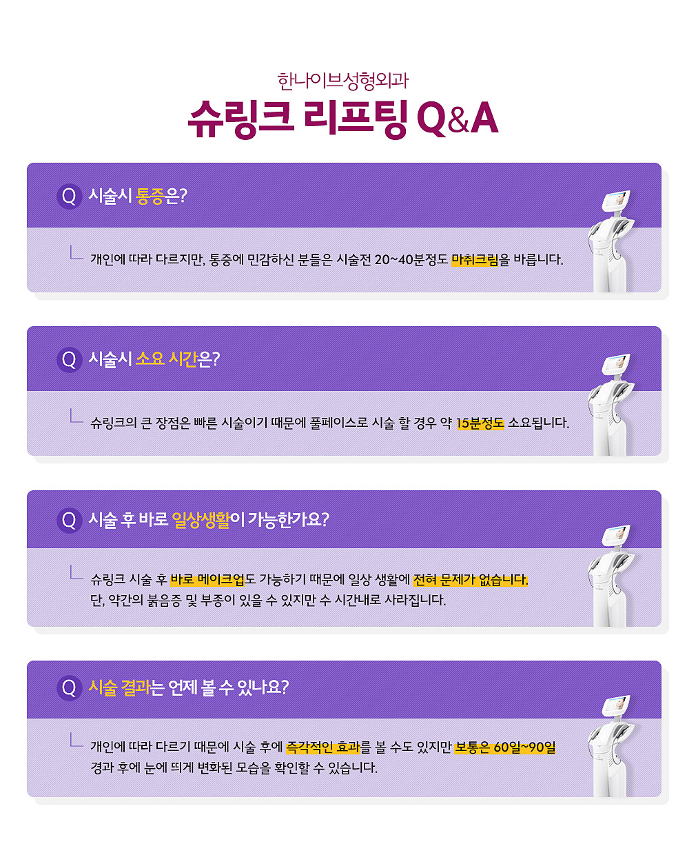 슈링크질문답변
