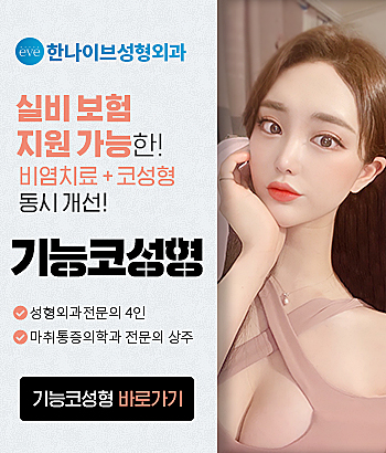 한나이브,기능코성형