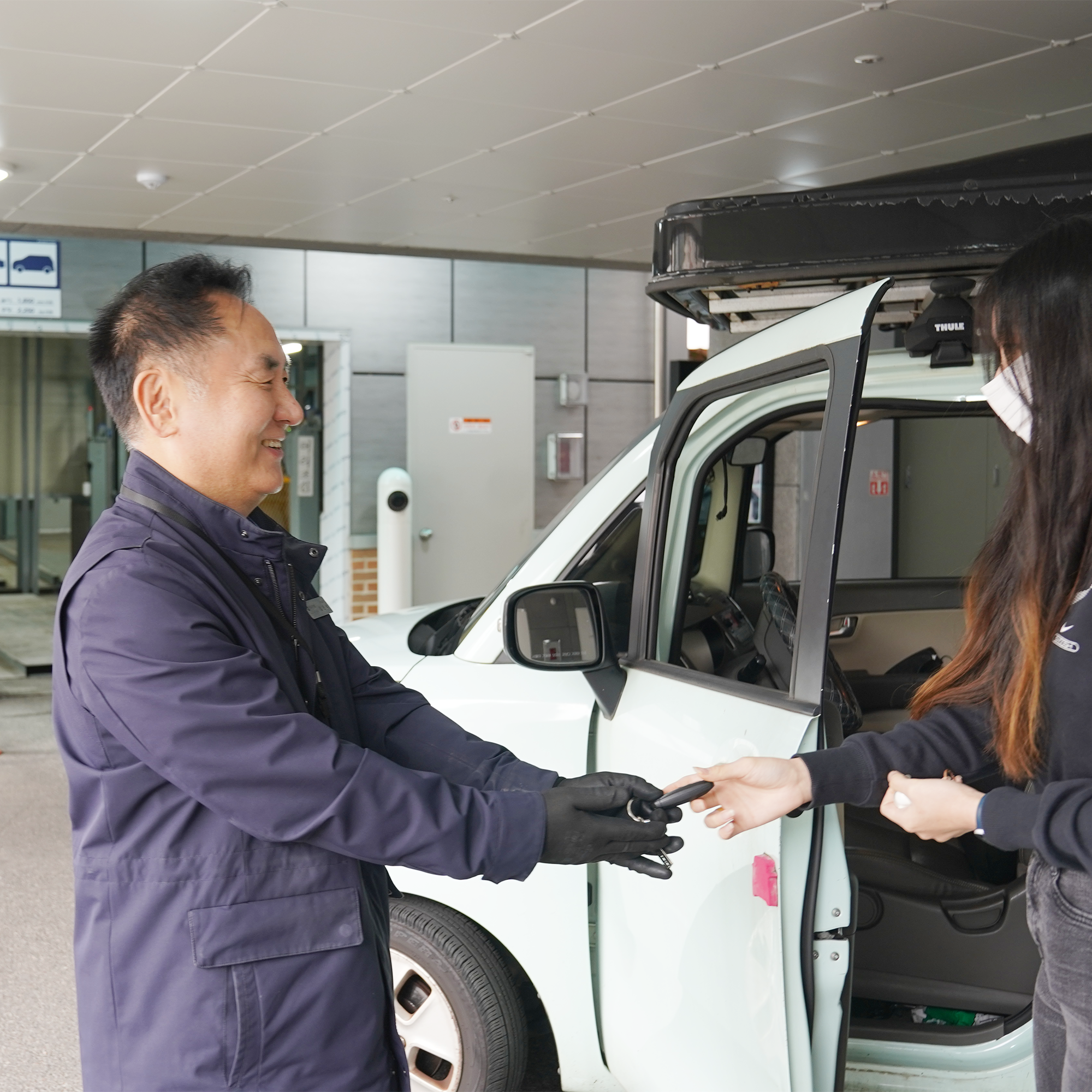 경기도 안양에 위치한 한나이브 성형외과 피부과 팔렛파킹 서비스